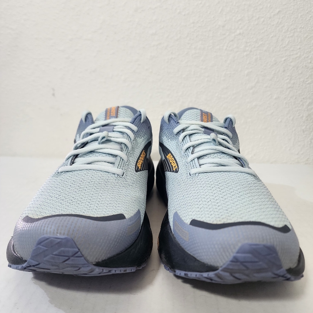 Brooks Men Ghost 16 Running Shoes Blue Gray Athletic Sneakers Mesh Comfort  11 - Picture 3 of 9